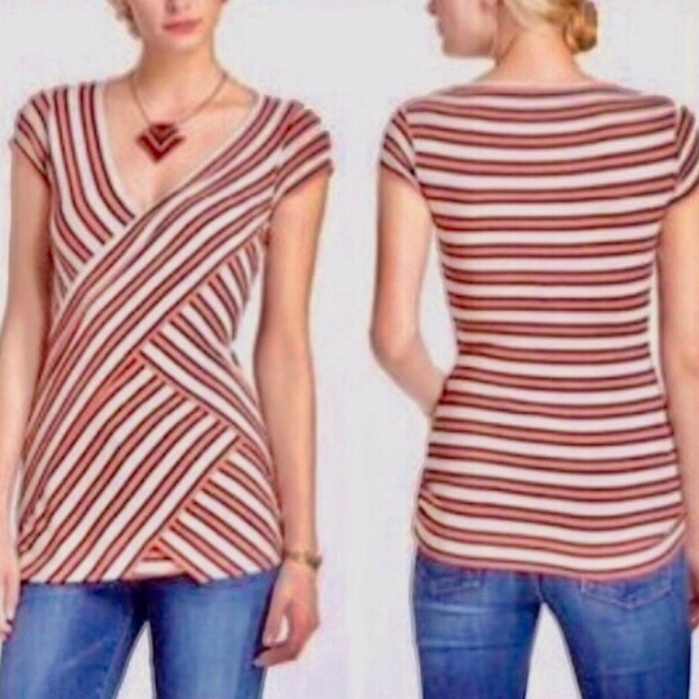 Bailey 44 Anthropologie anthro stacked layer top